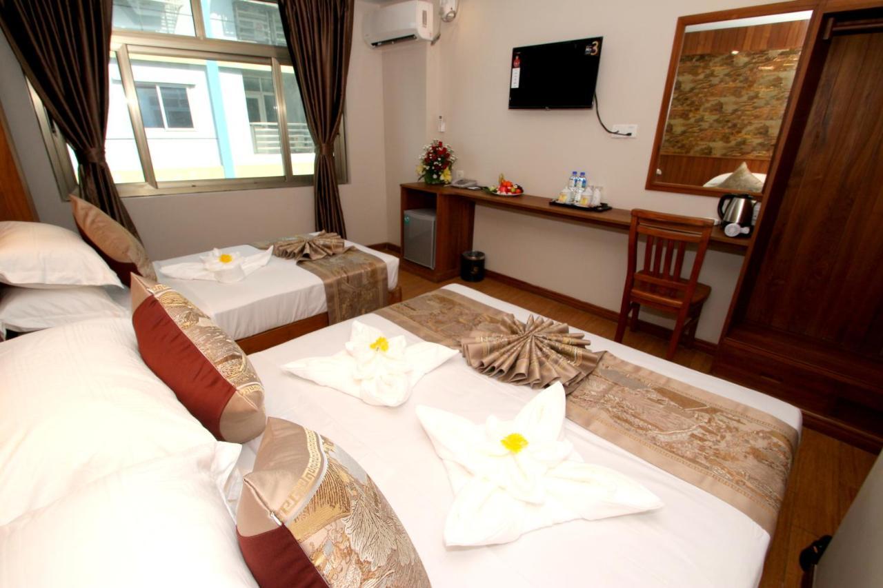 Gemsy Hotel Yangon Bagian luar foto